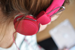 Girl with Headphones